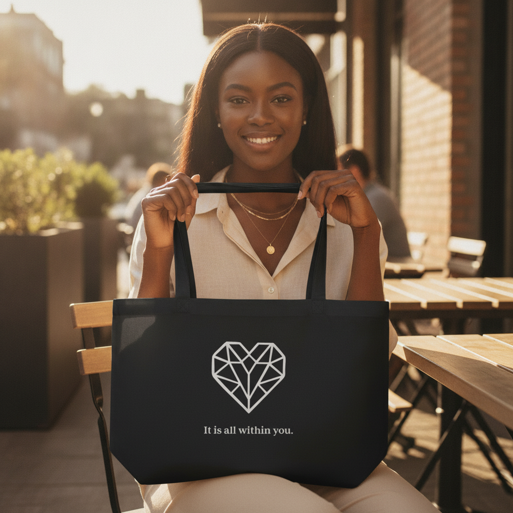 Tee Leaves™ Essence Eco Tote — It Is All Within You